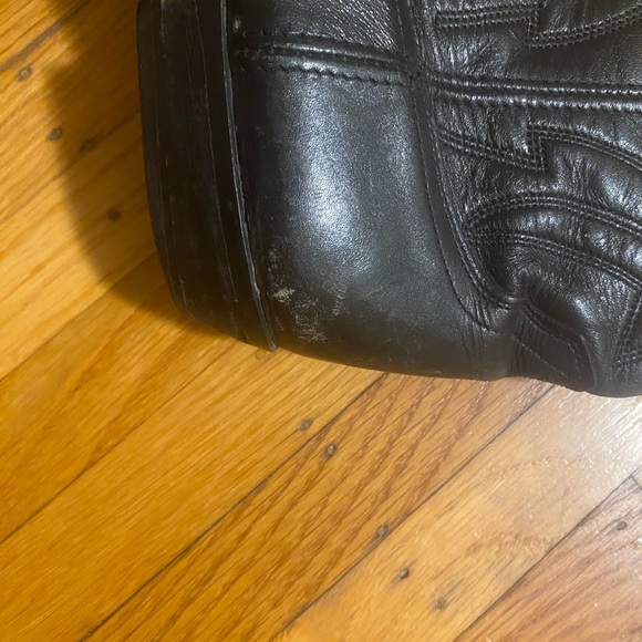 Vintage “like new” black leather Cowboy boots - Picture 2 of 3